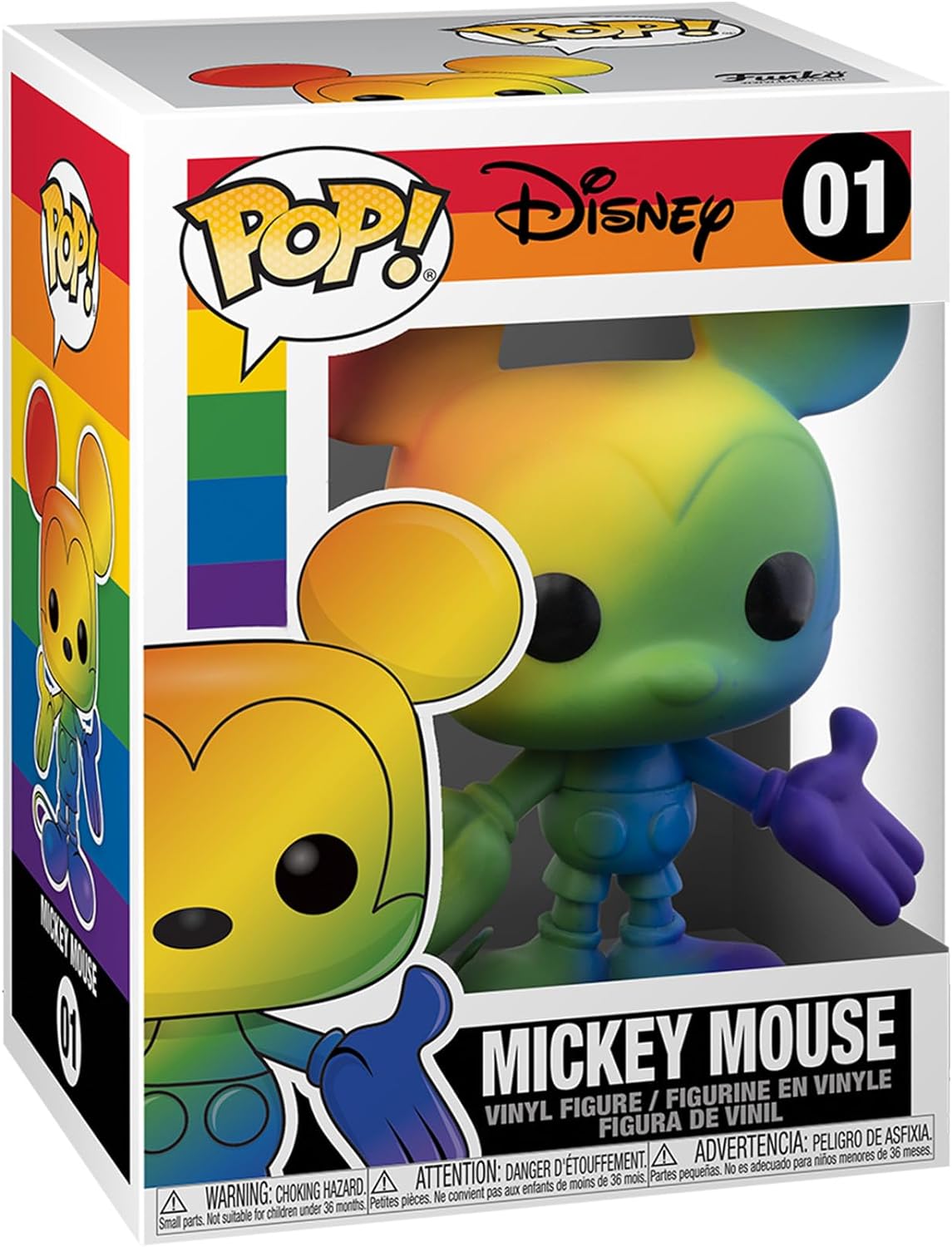 Funko POP! Disney Pride 01 Mickey Mouse (Rainbow)