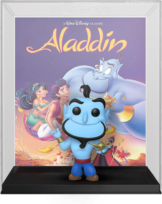 Funko POP! VHS Cover Disney Aladdin 14 Genie with Lamp Amazon Exclusive