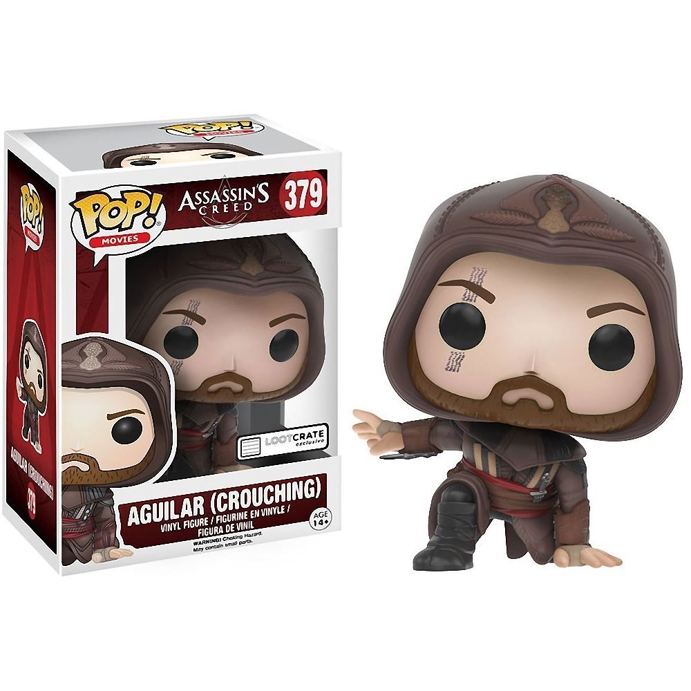 Funko POP! Games Assassin's Creed 379 Aguilar (Crouching) Loot Crate Exclusive