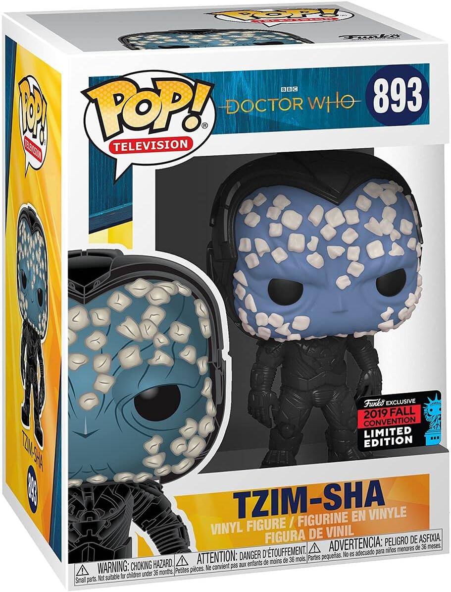 Funko POP! TV Doctor Who 893 Tzim-Sha NYCC Fall Convention Shared Exclusive