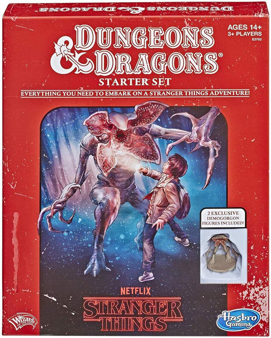 Hasbro Gaming Stranger Things Dungeons & Dragons Roleplaying Game Starter Set, 14 Years+