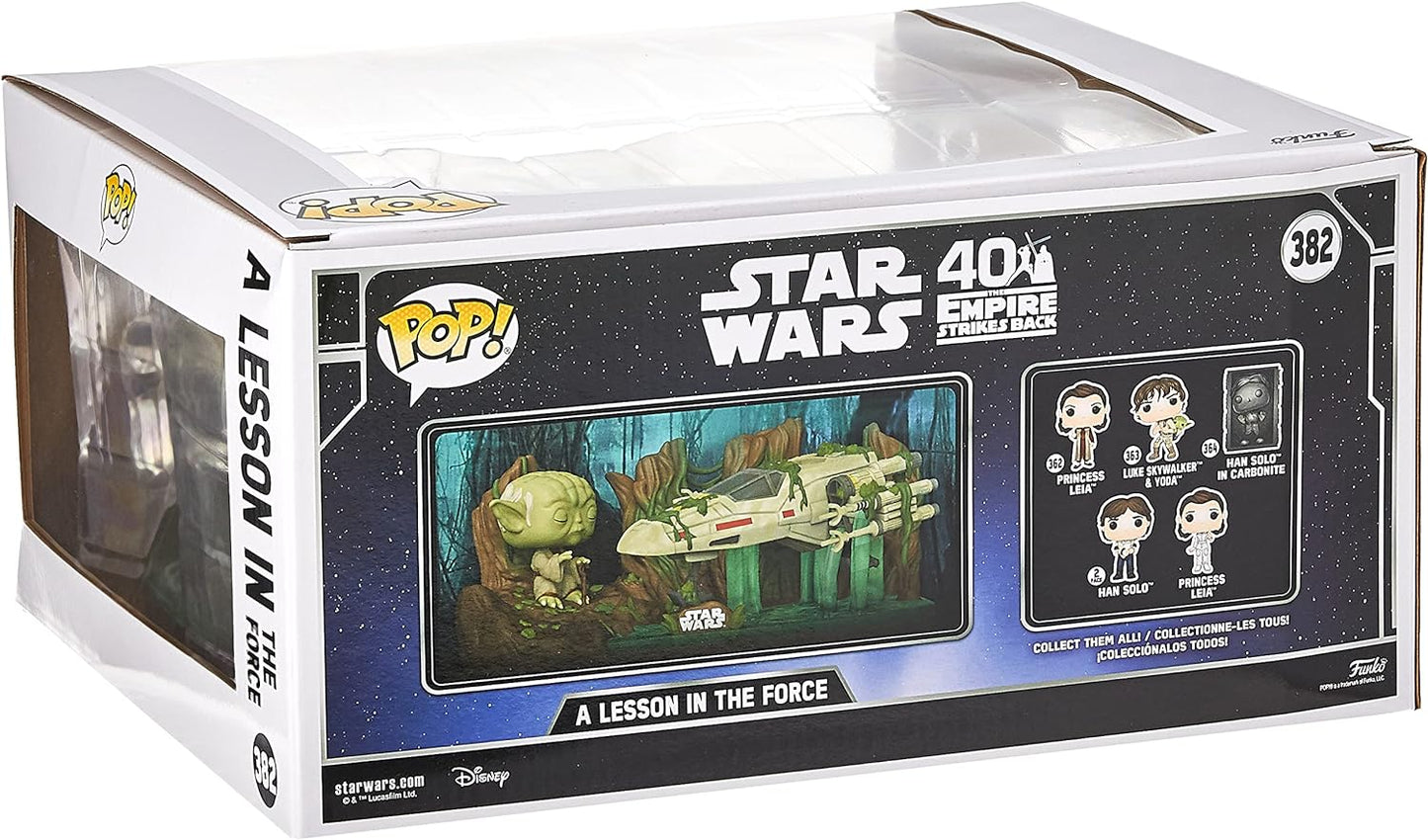 Funko POP! Super Deluxe Movie Moments Star Wars 382 Yoda Lifting X-Wing (A Lesson in the Force) Galactic Convention Exclusive