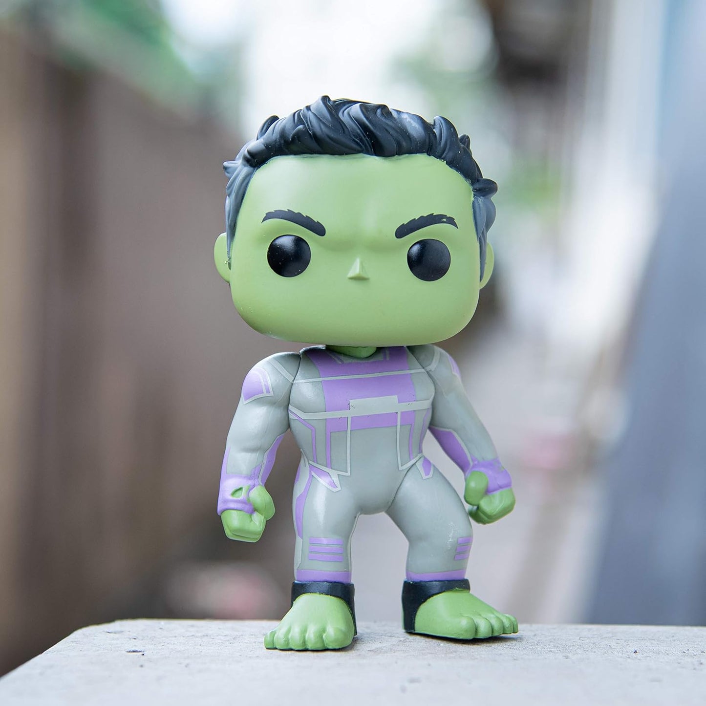 Funko POP! Marvel Movies Avengers Endgame 463 Hulk in Quantum Suit GameStop Exclusive