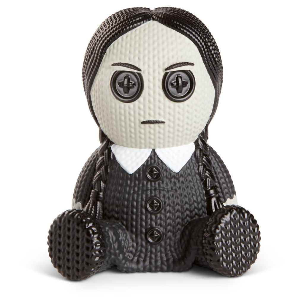 Handmade by Robots The Addams Family 176 Wednesday Addams Knit Series GITD Glow-in-the-Dark FanExpo Exclusive