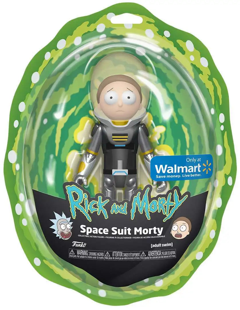 Funko Action Figures Rick & Morty Space Suit Morty (Metallic) Action Figure Walmart Exclusive