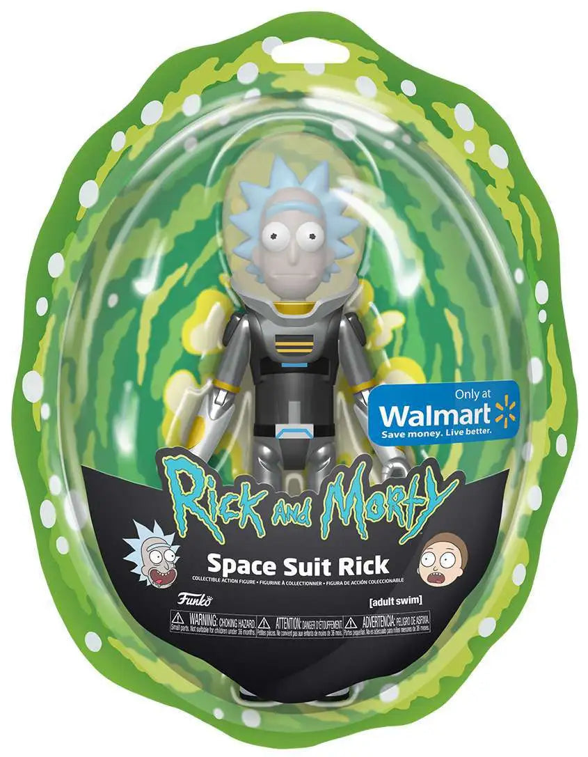 Funko Action Figures Rick & Morty Space Suit Rick (Metallic) Action Figure Walmart Exclusive