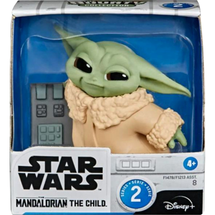 Hasbro Star Wars: The Mandalorian Baby Yoda Button 2.5” Baby Bounties Mini Figure