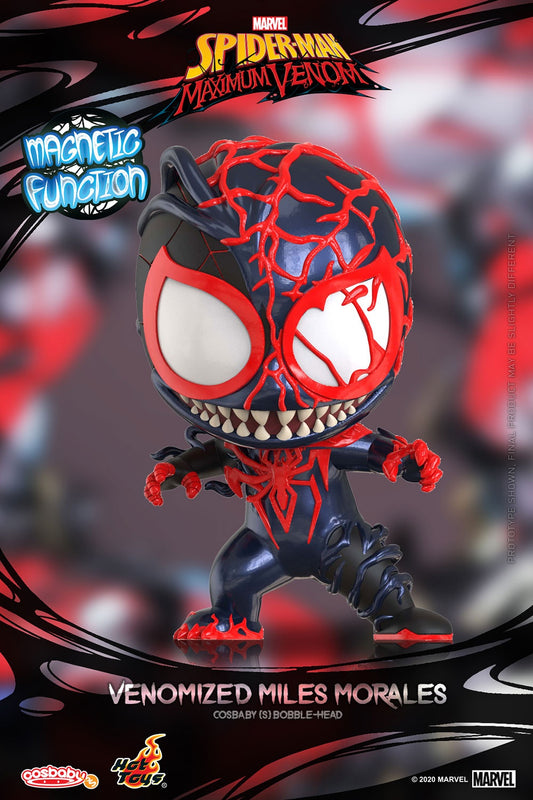 Hot Toys Cosbaby Spider-Man: Maximum Venom 758 Venomized Spider-Man (Miles Morales)