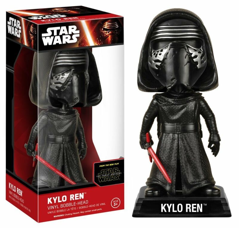 Funko Wacky Wobblers Star Wars The Force Awakens Kylo Ren (Hood Up)